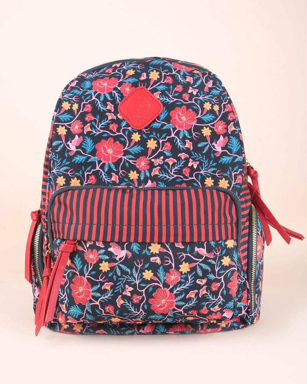 Chumbak Floral Vines Printed Backpack