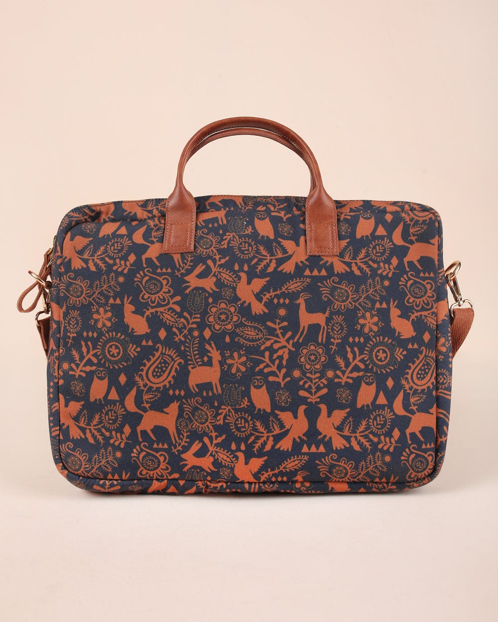 Chumbak Jungle Vibes Canvas Laptop Bag