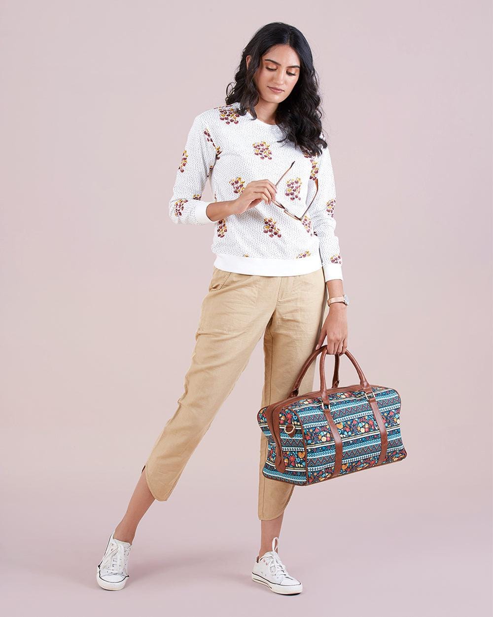 Chumbak Boho Spirit Weekend Duffel Bag