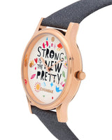 Chumbak TEAL by Chumbak Strong Is The New Pretty Wrist Watch