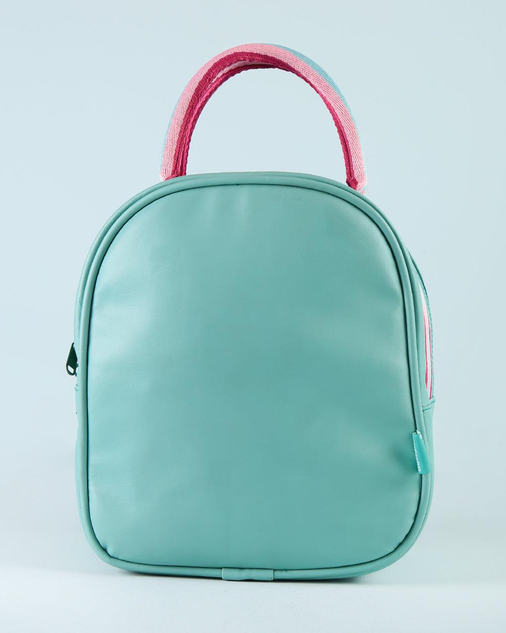 Comforting Hoots Lunch Bag Teal