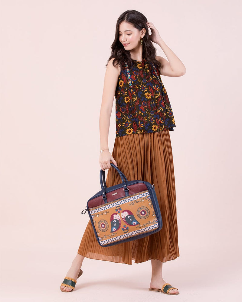Chumbak Hoots Love Laptop Bag
