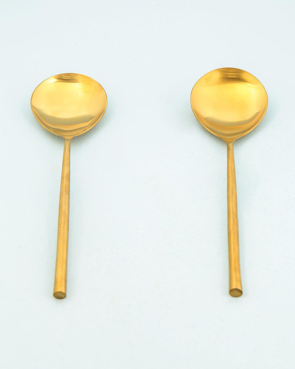 Chumbak Classic Gold Spoon Set