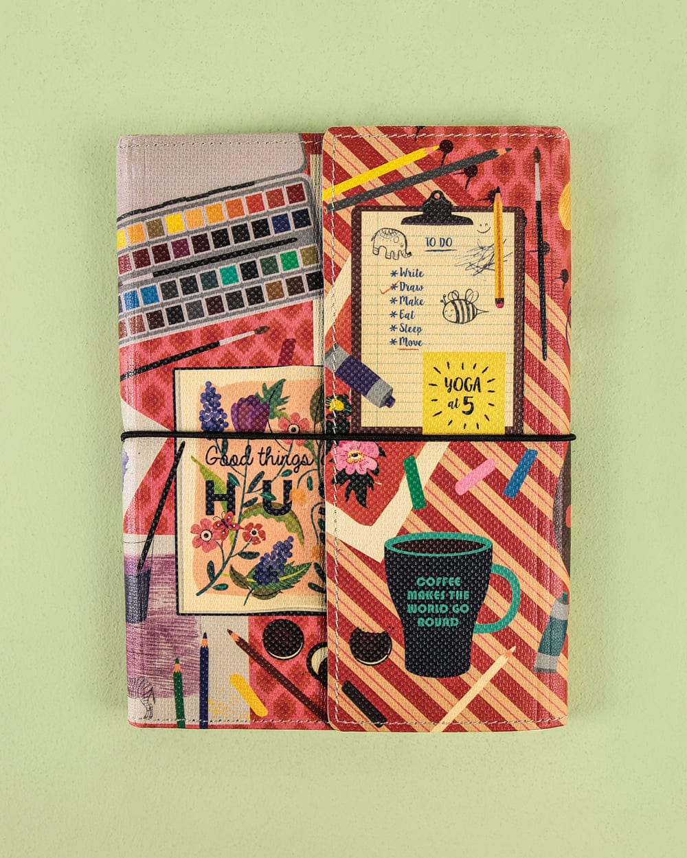 Hustle Ecoleatherette Notebook