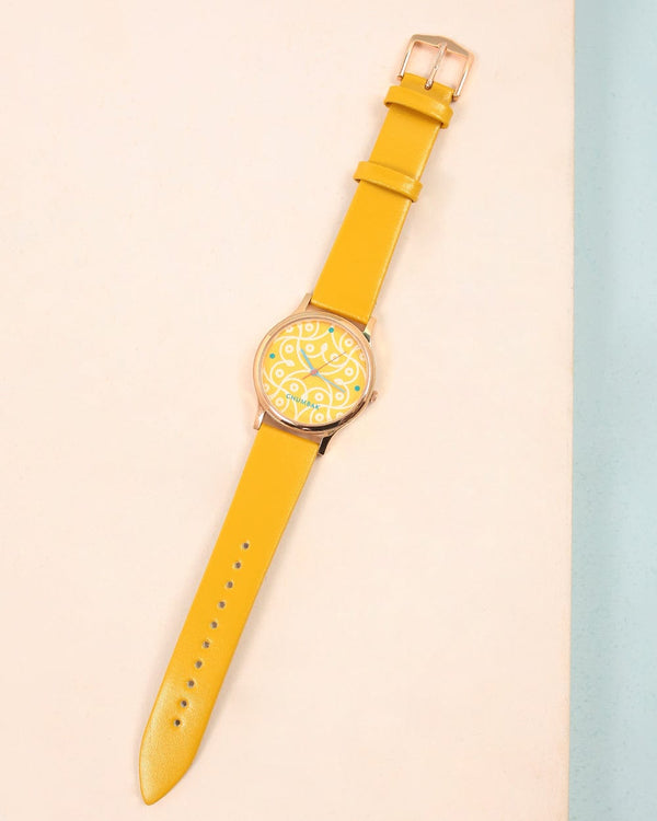 Chumbak TEAL by Chumbak Pixel Blossom Wrist Watch