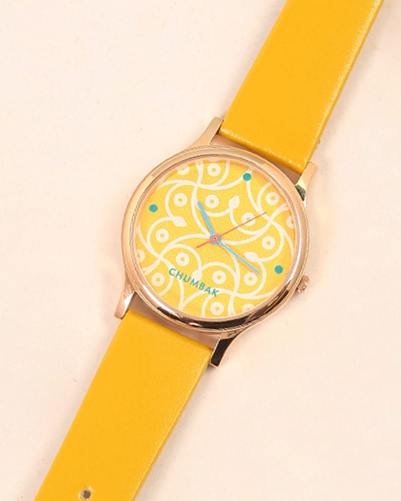 Chumbak TEAL by Chumbak Pixel Blossom Wrist Watch