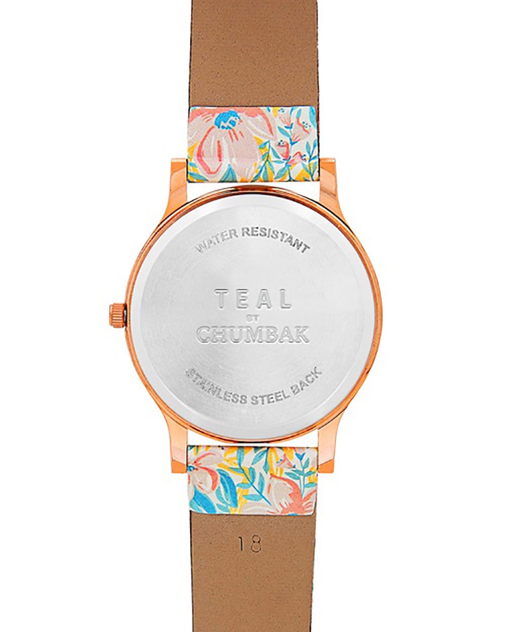 Chumbak TEAL by Chumbak Sunshine State Ombre Watch Pink