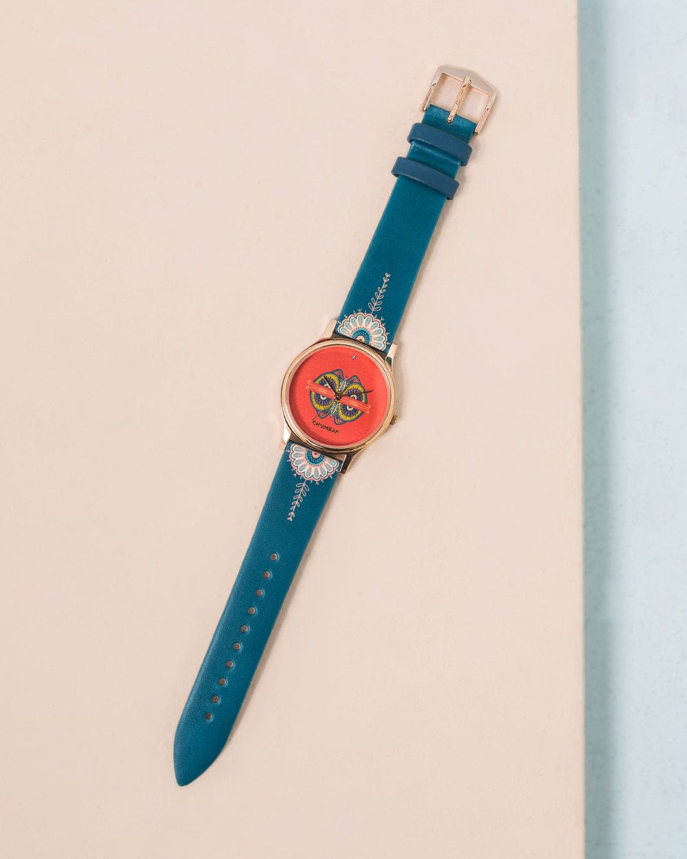 Chumbak TEAL by Chumbak Sunny Side Up Wrist Watch