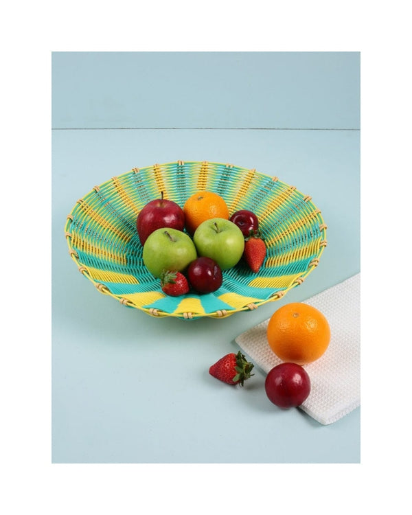 Chumbak Chumbak Glowing Pool Platter Plastic Basket (Green)