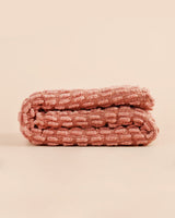 Chumbak Sunday Throw - Pastel Pink