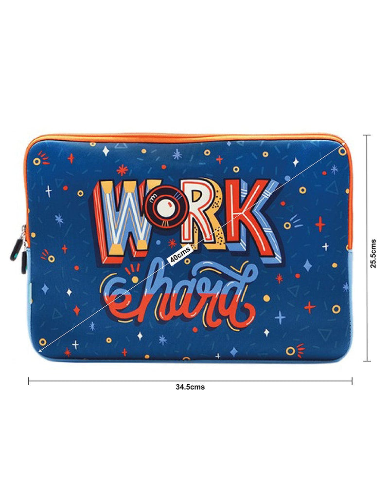 Chumbak Work Hard Laptop Sleeve - 13.3”