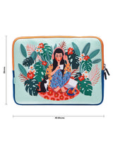 Chumbak Live Slow Laptop Sleeve - 15”