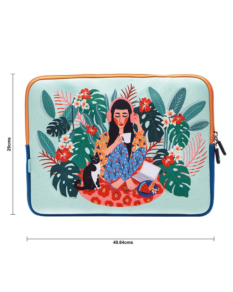 Chumbak Live Slow Laptop Sleeve - 15”