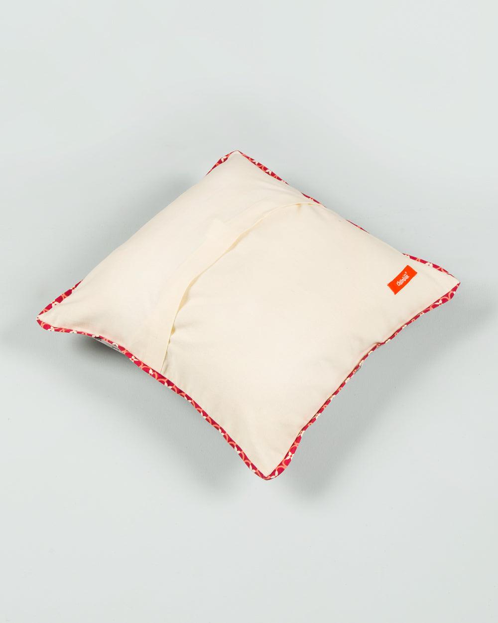 Chumbak Afternoon Picnic 16 ” Cushion Covers - Set of 5