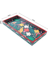 Chumbak Forest Animals Serving Tray - Green
