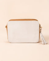 Chumbak Relaxed Afternoon Printed Sling Bag - Ivory