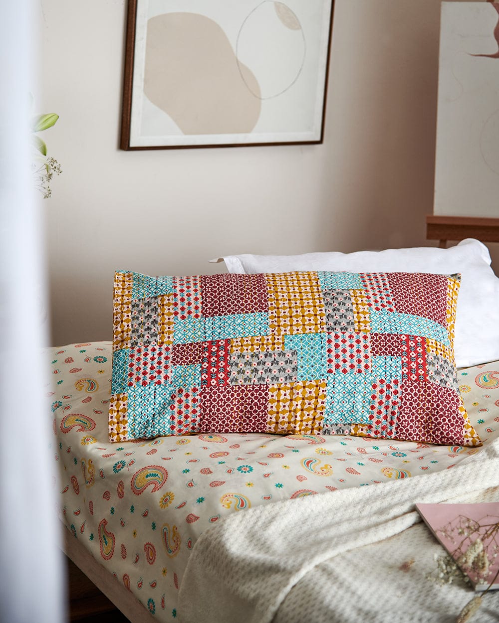 Chumbak Choose Joy Pillow Cover