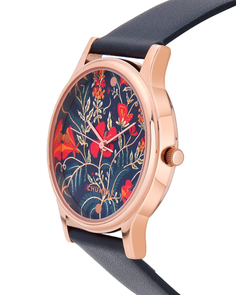 Chumbak TEAL by Chumbak Urban Countryside Watch ' Black