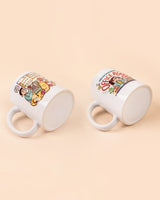 Chumbak WFH Office Ready-Schedule The Meeting White Coffee Mugs Combo