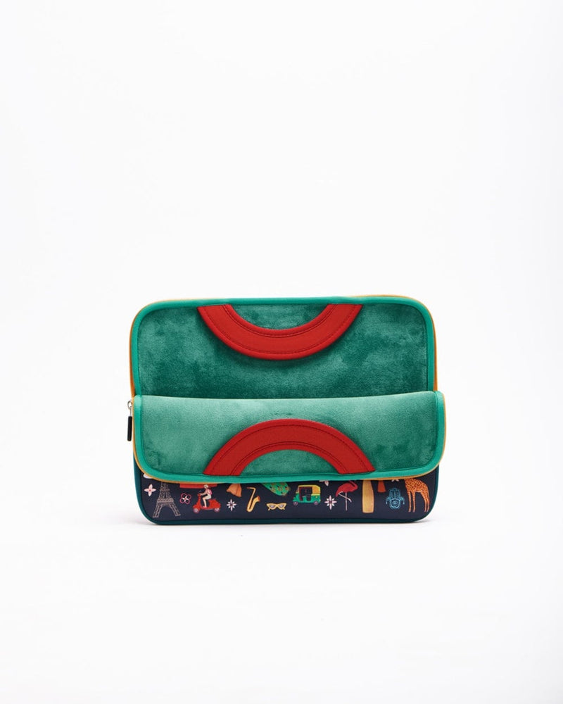 Chumbak Take The Scenic Route Laptop Sleeve - 13inch