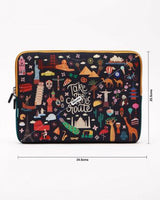 Chumbak Take The Scenic Route Laptop Sleeve - 13inch