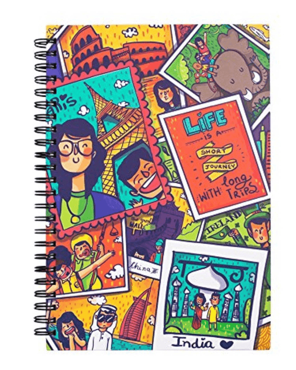 Chumbak Live to Travel Spiral Notebook