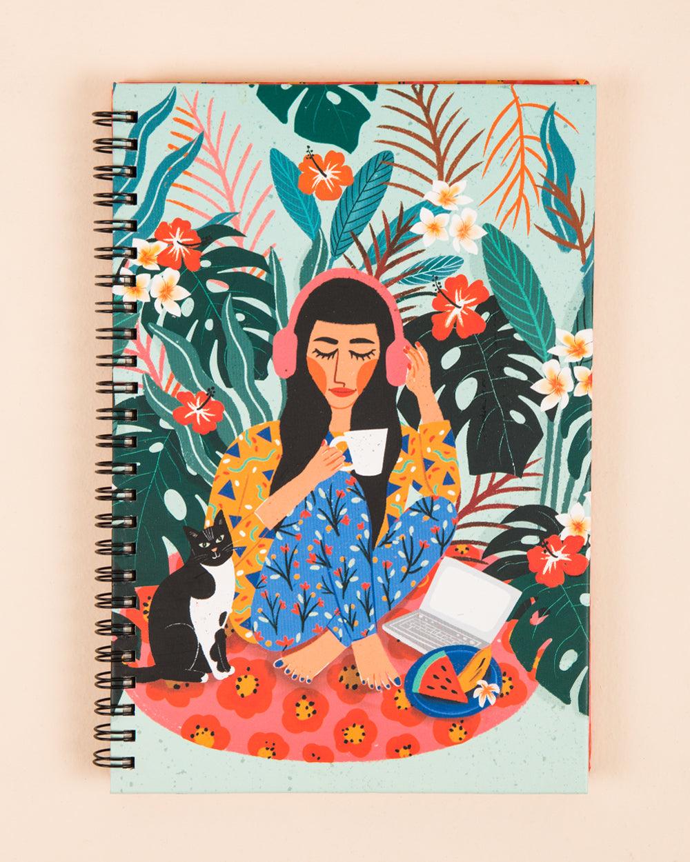 Chumbak Do it for yourself Spiral Note book