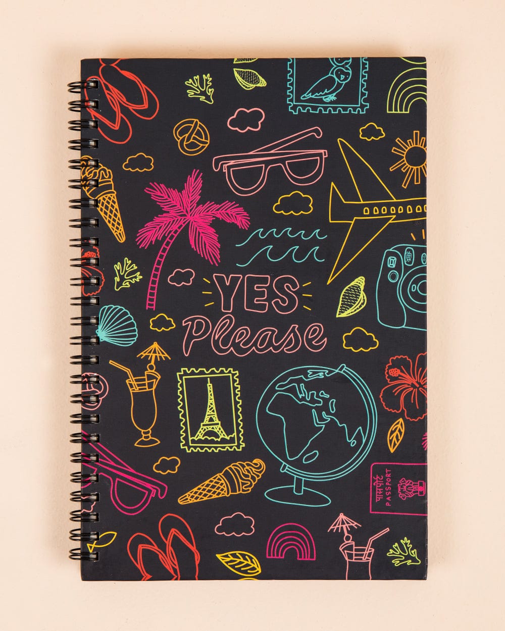 Chumbak Yes Please Spiral Note book