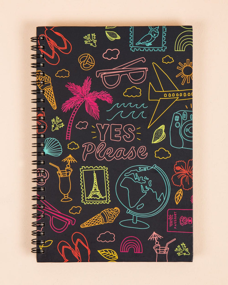 Chumbak Yes Please Spiral Note book
