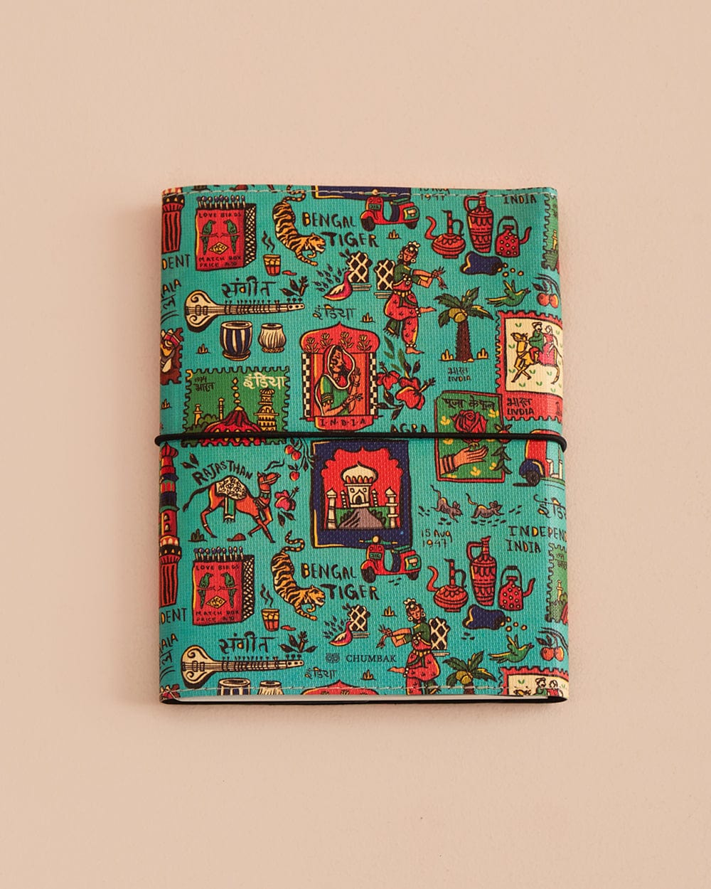 Chumbak India On My Notebook - Teal