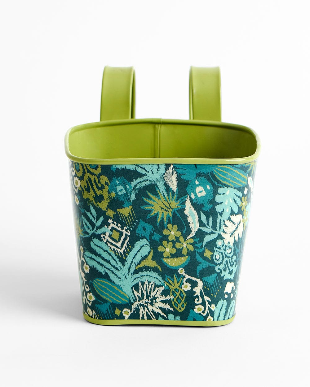 Chumbak Jungle Ikkat  Hanging  Planter - Suqare