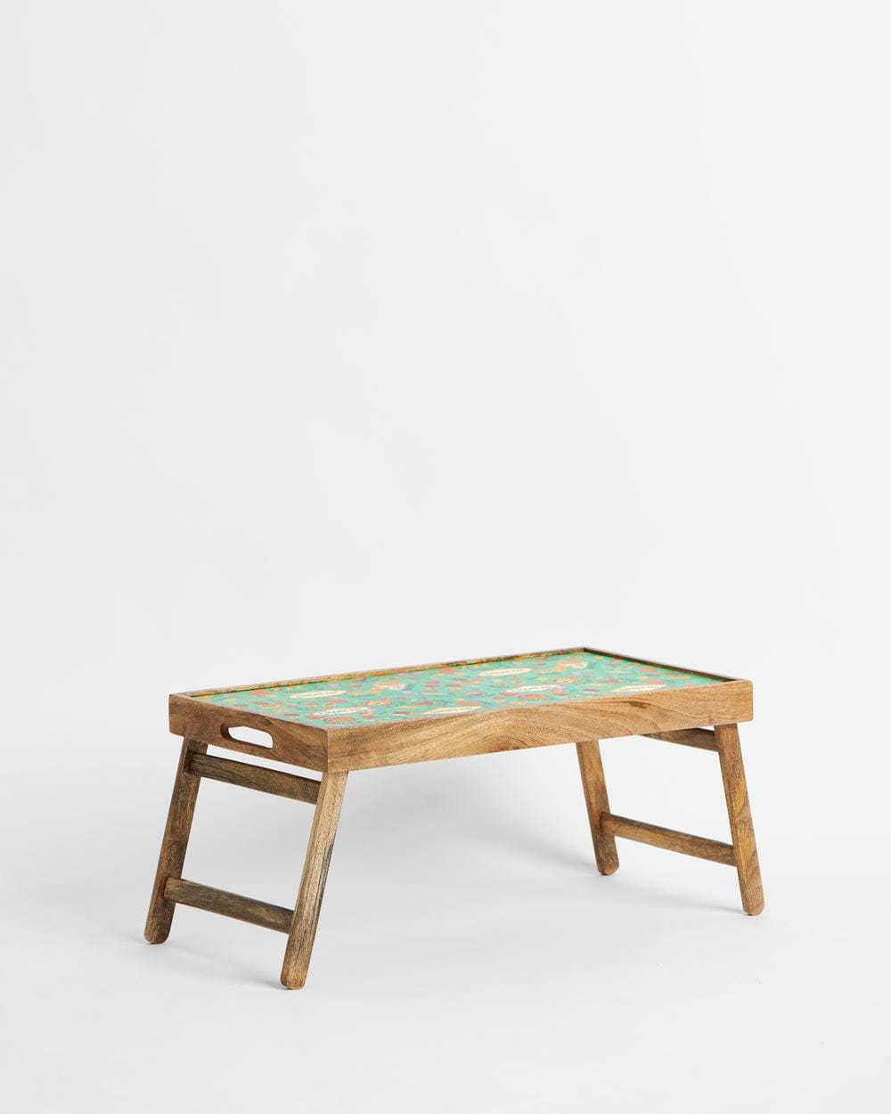 Chumbak Chumbak Classics inchesCheat Day and Sweet Dayinches Foldable Breakfast Table