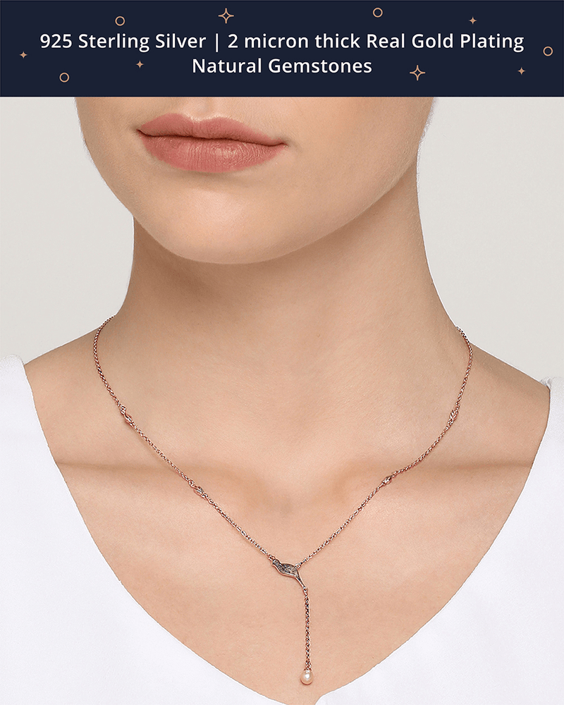 Chumbak Flights of Fancy Necklace - Diamond