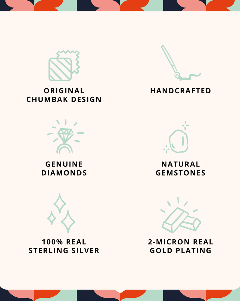 Chumbak Flights of Fancy Necklace - Diamond