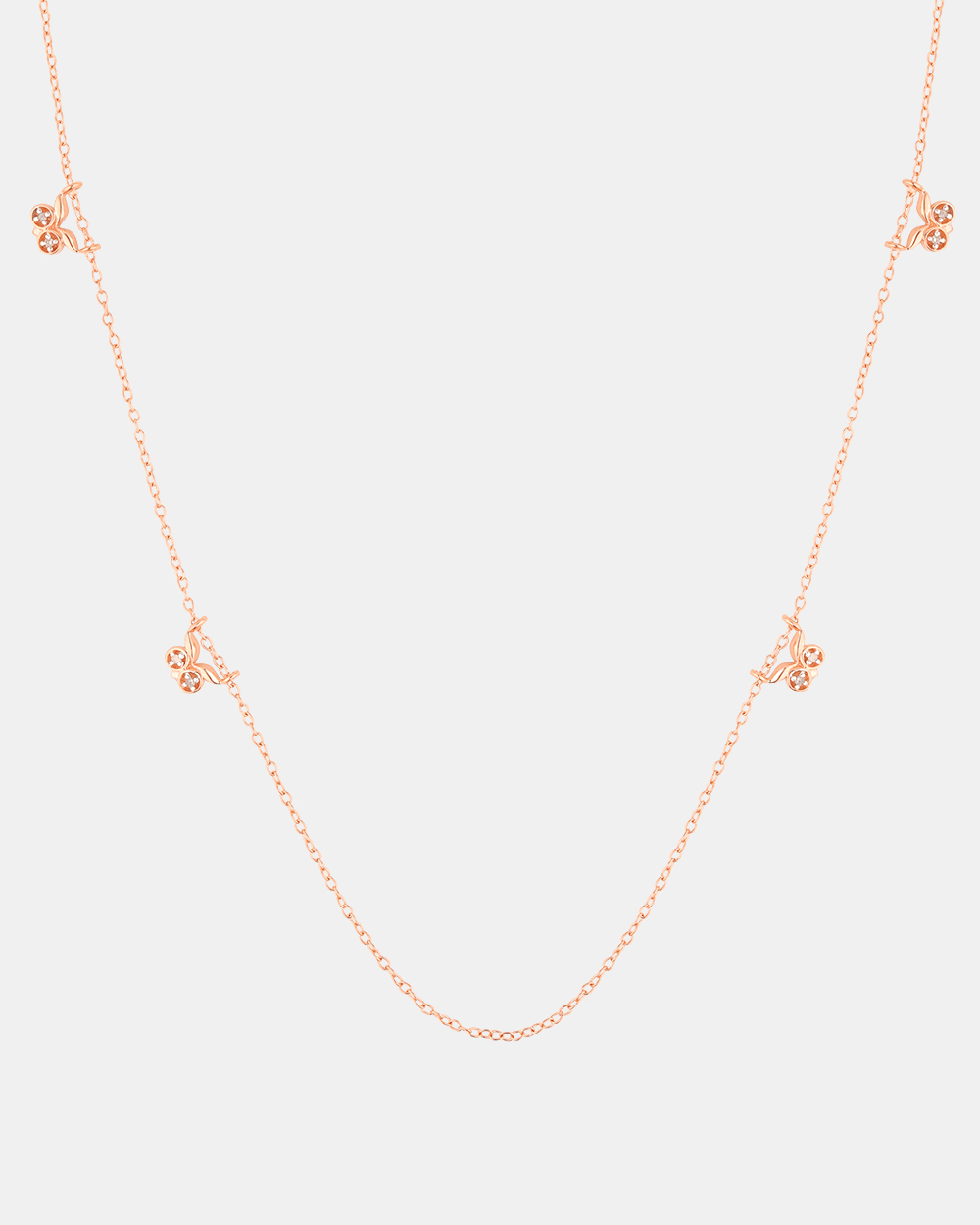 Chumbak Diamond Peepers Necklace - Diamond