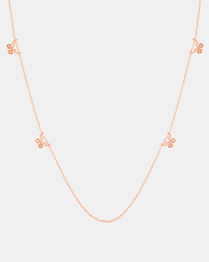 Chumbak Diamond Peepers Necklace - Diamond
