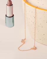 Chumbak Diamond Peepers Necklace - Diamond