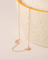 Chumbak Diamond Peepers Necklace - Diamond