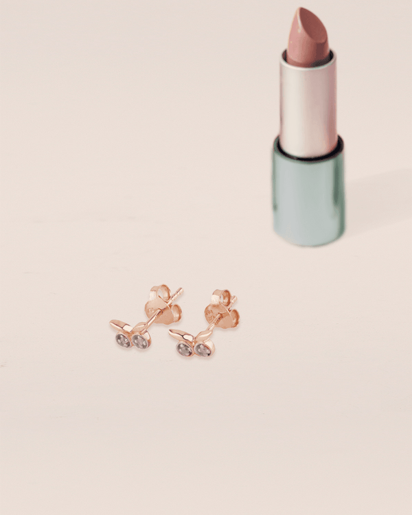 Chumbak Diamond Peepers Earrings - Diamond