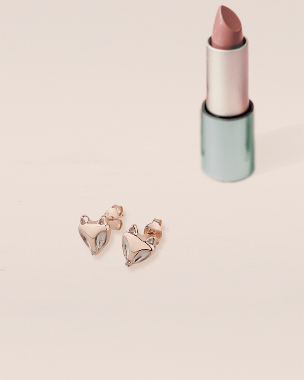 Chumbak Foxy Studs - Diamond