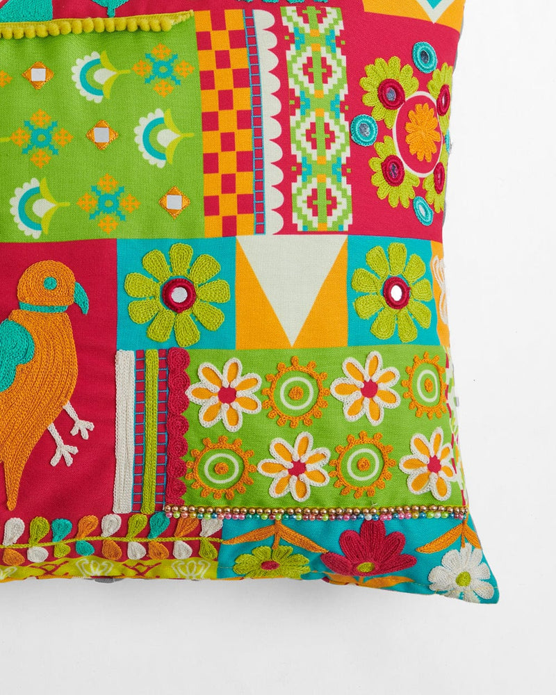 Chumbak Prints of Kutch Cushion Cover
