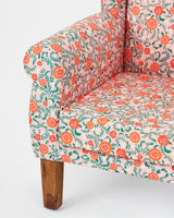 Chumbak The Begum Wing Chair - Earthy Floral