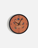 Chumbak Chumbak 'One Day At A Time' Wall Clock - Distressed Wood Rim