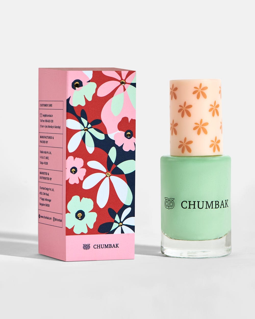 Chumbak Peppermint Frosting Glossy Nail Paint
