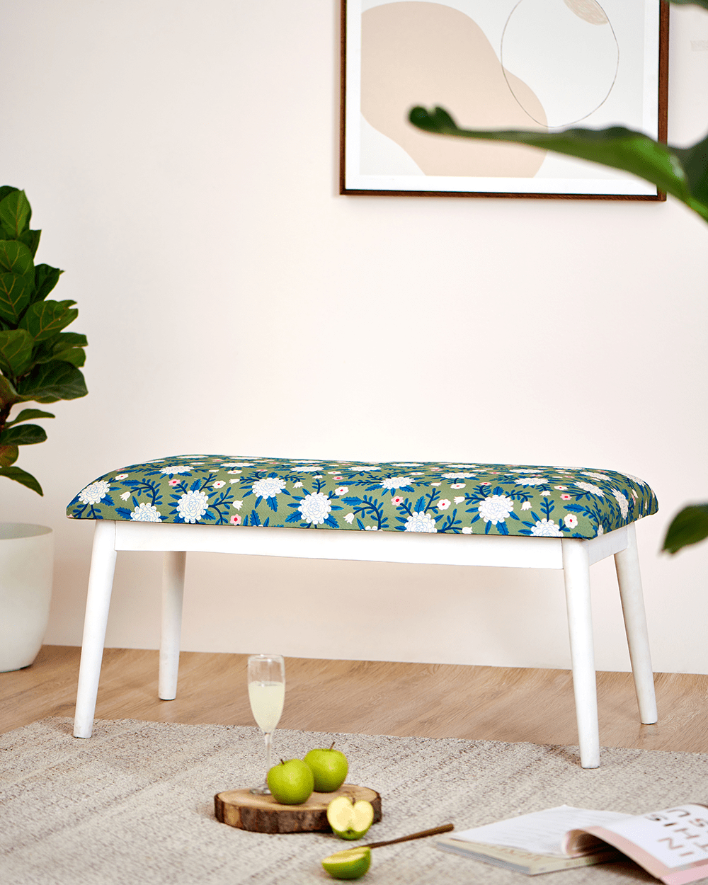 Memsaab Bench  - Spring Marigold