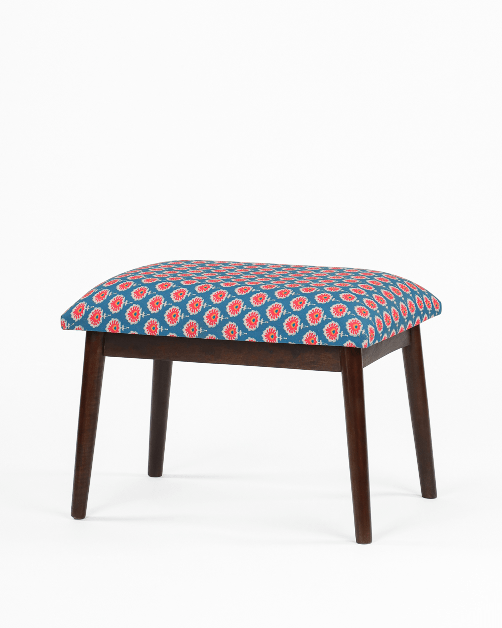 Chumbak Jodhpur Bench Small - Blue Ikkat