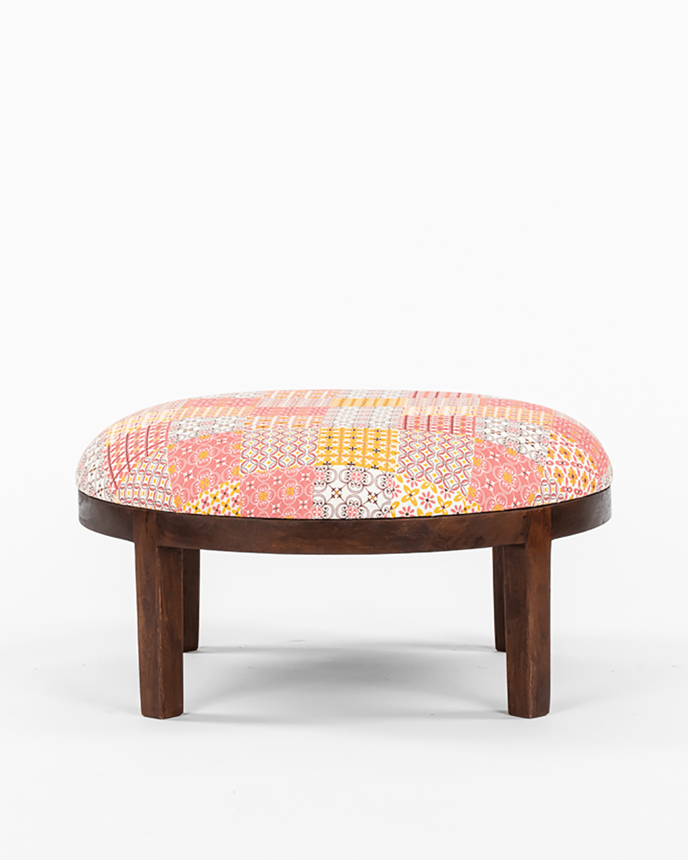 Chumbak Bohemian Ottoman - Patches & Prints