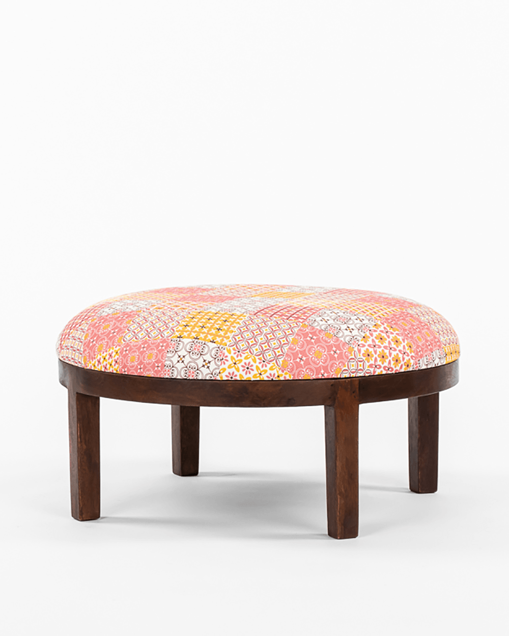 Chumbak Bohemian Ottoman - Patches & Prints