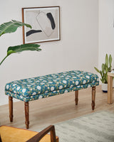 Chumbak Nawaab Bench- Spring Marigolds