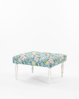 Chumbak The English Ottoman - Tufted Spring Bloom